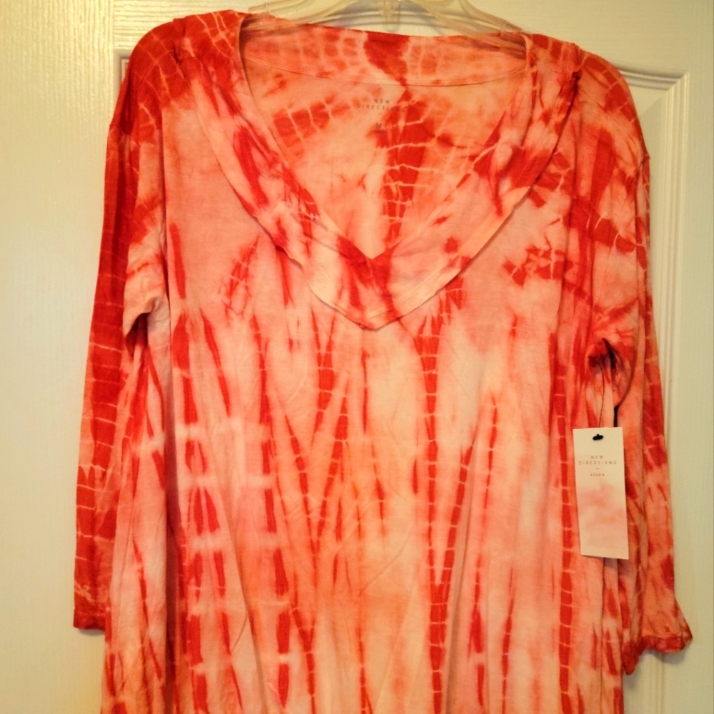 3/4 Sleve Tye Dyed top